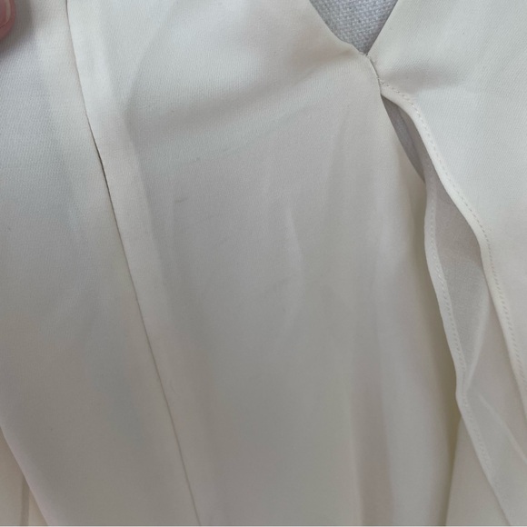 Halston Heritage Evening Collection Dress in Crème Size 14 (NWT) - Picture 7 of 11